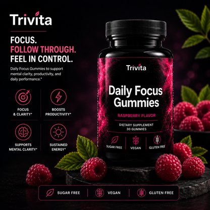 Trivita® 3-in-1 Focus & Wellness Gummies